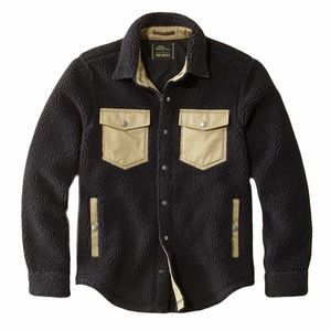 l.l.bean x todd snyder high-pile sherpa jacket